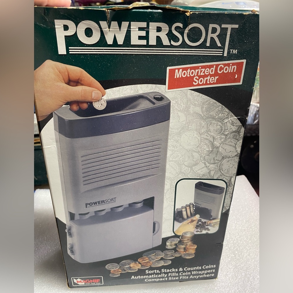 PowerSort Motorized Coin Sorter